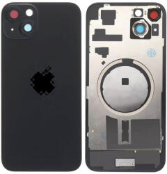 Apple iPhone 15 Plus - Sticlă pentru carcasa din spate cu piese mici (Black), Black