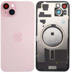 Apple iPhone 15 Plus - Sticlă pentru carcasa din spate cu piese mici (Pink), Pink