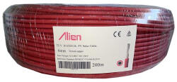 Alien Cablu solar 6mm2 cupru rola 200m rosu (CABLU-SOLAR6MM2-ROSU-200)