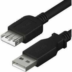 YENKEE YCU 014 BK USB A M/F Ext. cable YENKEE (YCU 014 BK)