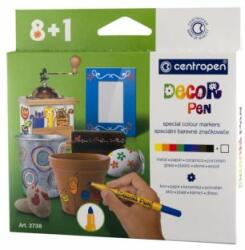 Centropen Set marker Centropen 2738 Decor Pen set de 9 bucăți