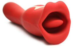 Lickgasm Kiss + Double-sided Kiss Vibrator - Red