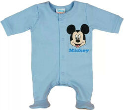  Disney Mickey hosszú ujjú pamut rugdalózó (44) kék - babyshopkaposvar