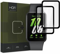 Okosóra fólia - Samsung Galaxy Fit 3 fólia - HOFI Glass Pro+ fólia fekete kerettel (2 db) - tokgalaxis
