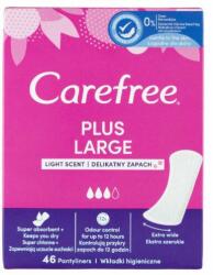 Carefree Plus Large tisztasági betét illatmentes - 46 db