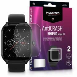 Amazfit GTS 4 ütésálló képernyővédő fólia - MyScreen Protector AntiCrash Shield Edge3D - 2 db/cso