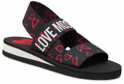 Love Moschino Sandale LOVE MOSCHINO JA16033G0IJN800A Nero/Rosso