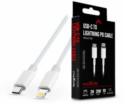 MaxLife USB Type-C - Lightning adat- és töltőkábel 2 m-es vezetékkel - Maxlife MXUC-05 USB-C to L