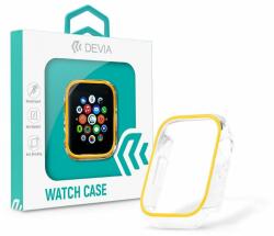 Apple Watch szilikon védőtok - Devia Luminous Series Shockproof Case For iWatch - 41 mm - arany