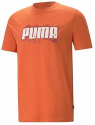 PUMA Póló narancs XL Graphics Wording Tee