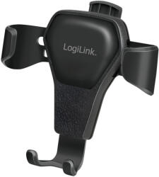 LogiLink Okostelefon tartó szellőzőnyílásokhoz, 4-6, 5" okostelefonokhoz, fekete (AA0164)