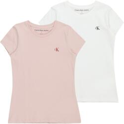 Calvin Klein Póló rózsaszín, fehér, Méret 6