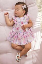 Mayoral Newborn baba ruha rózsaszín, mini, harang alakú - rózsaszín 75 - answear - 12 990 Ft