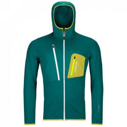 ORTOVOX Fleece Grid Hoody M 2023 Mărime: XL / Culoare: verde închis