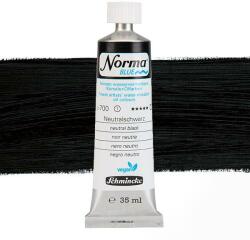 Schmincke Norma Blue vegán vizes olajfesték, 35 ml - 700, neutral black
