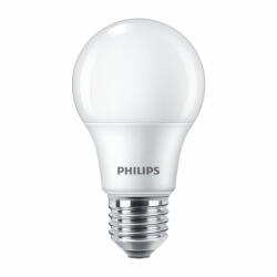 Philips E27 A60 LED izzó 8W = 60W 806lm 4000K Semleges Milky PHILIPS (8719514257580)