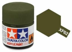 Tamiya Acrylic Paint Mini XF-62 Olive Drab 10 ml (81762)