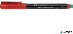 Faber-Castell Alkoholos marker, OHP, 0, 4 mm, FABER-CASTELL 'Multimark 1523', piros (152321)