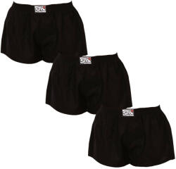 Styx 3PACK pantaloni scurți pentru femei Styx classic elastic negru (3K0960) L (178564)