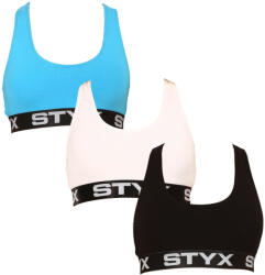Styx 3PACK sutien pentru femei Styx sport multicolor (3IP09019) M (178675)