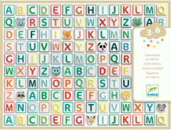 DJECO Matricák - Betűk - Alphabet stickers (CBO9078)