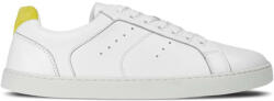 Groundies Universe White-Yellow Unisex Bőr Sneaker