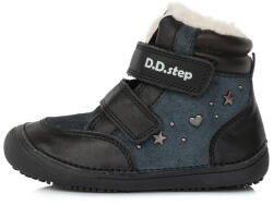 D. D. Step Black Gyerek Téli Cipő W063-798A