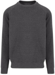 Just Hoods Uniszex vastag környakas pulóver AWJH130, Charcoal-3XL (awjh130ch-3xl)