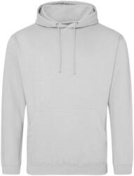Just Hoods Uniszex laza szabású kapucnis pulóver AWJH001, Moondust Grey-L (awjh001mgr-l)