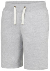 Just Hoods vastag Uniszex rövidnadrág három zsebbel AWJH080, Heather Grey-L (awjh080hgr-l)