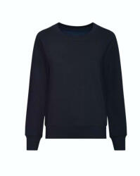 Just Hoods Hagyományos szabású Női kereknyakú pulóver AWJH030F, New French Navy-XS (awjh030fnfrnv-xs)