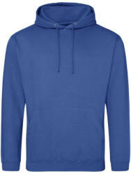 Just Hoods Uniszex laza szabású kapucnis pulóver AWJH001, Royal Blue-5XL (awjh001ro-5xl)