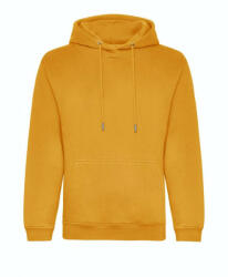 Just Hoods Uniszex organikus kapucnis pulóver AWJH201, Mustard-2XL (awjh201mst-2xl)
