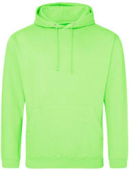 Just Hoods Uniszex laza szabású kapucnis pulóver AWJH001, Apple Green-XL (awjh001ag-xl)