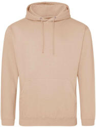 Just Hoods Uniszex laza szabású kapucnis pulóver AWJH001, Peach Perfect-3XL (awjh001peap-3xl)