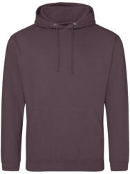 Just Hoods Uniszex laza szabású kapucnis pulóver AWJH001, Wild Mulberry-3XL (awjh001wmu-3xl)