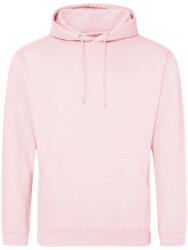 Just Hoods Uniszex laza szabású kapucnis pulóver AWJH001, Baby Pink-XS (awjh001bbp-xs)