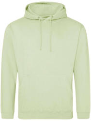 Just Hoods Uniszex laza szabású kapucnis pulóver AWJH001, Pistachio Green-3XL (awjh001ps-3xl)