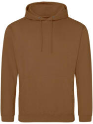 Just Hoods Uniszex laza szabású kapucnis pulóver AWJH001, Caramel Toffee-M (awjh001ct-m)