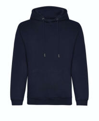 Just Hoods Uniszex organikus kapucnis pulóver AWJH201, New French Navy-XL (awjh201nfrnv-xl)