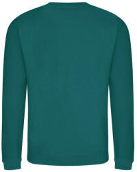 Just Hoods Uniszex hagyományos szabású kereknyakú pulóver AWJH030, Jade-XL (awjh030jad-xl)