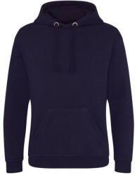 Just Hoods Uniszex kenguruzsebes kapucnis vastag pulóver AWJH101, New French Navy-2XL (awjh101nfrnv-2xl)