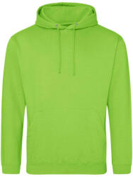 Just Hoods Uniszex laza szabású kapucnis pulóver AWJH001, Alien Green-2XL (awjh001agr-2xl)