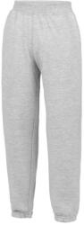 Just Hoods Gyerek jogging nadrág gumis aljjal AWJH072J, Heather Grey-12/13 (awjh072jhgr-12-13)