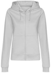 Just Hoods kapucnis Női pulóver, elején végig cipzárral AWJH050F, Heather Grey-S (awjh050fhgr-s)
