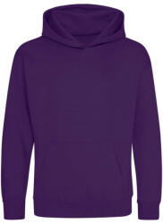 Just Hoods Gyerek kapucnis pulóver AWJH001J, Purple-5/6 (awjh001jpu-5-6)