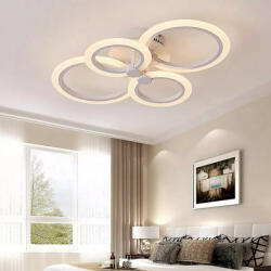 Elit'S Lustra LED Cu Telecomanda, Elit's Esn K001-Alb 2+2n r, 84w (Esn K001-Alb 2+2n r)