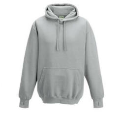 Just Hoods Uniszex vastag kapucnis pulóver AWJH020, Heather Grey-L (awjh020hgr-l)