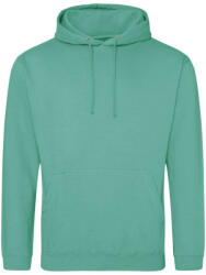 Just Hoods Uniszex laza szabású kapucnis pulóver AWJH001, Spring Green-3XL (awjh001spg-3xl)