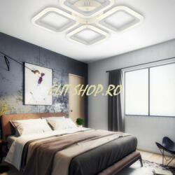 Elit'S Lustra LED Cu Telecomanda, Elit's, 4 Patrate, 112 w (esn-8036-4m)